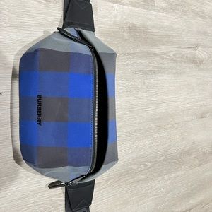 Blue Burberry Men’s fanny pack